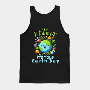 Eco Friendly Nature Go Planet It'S Your Eh Day Tank Top